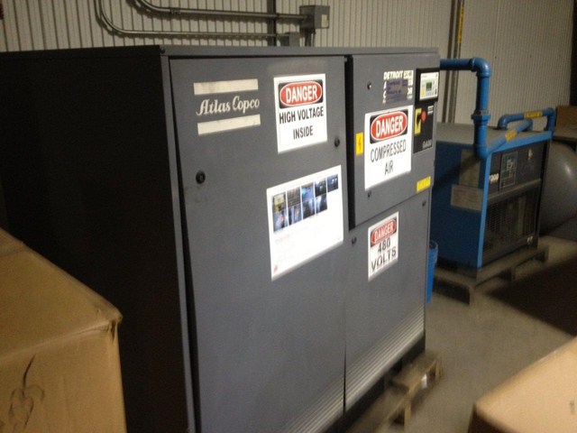 Atlas Copco Model  GA-30 Rotary Screw Air Compressor